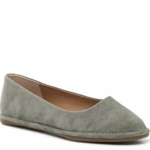 Crown Vintage Davi Skimmer Flat, sage 6M